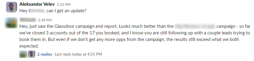 Additional results